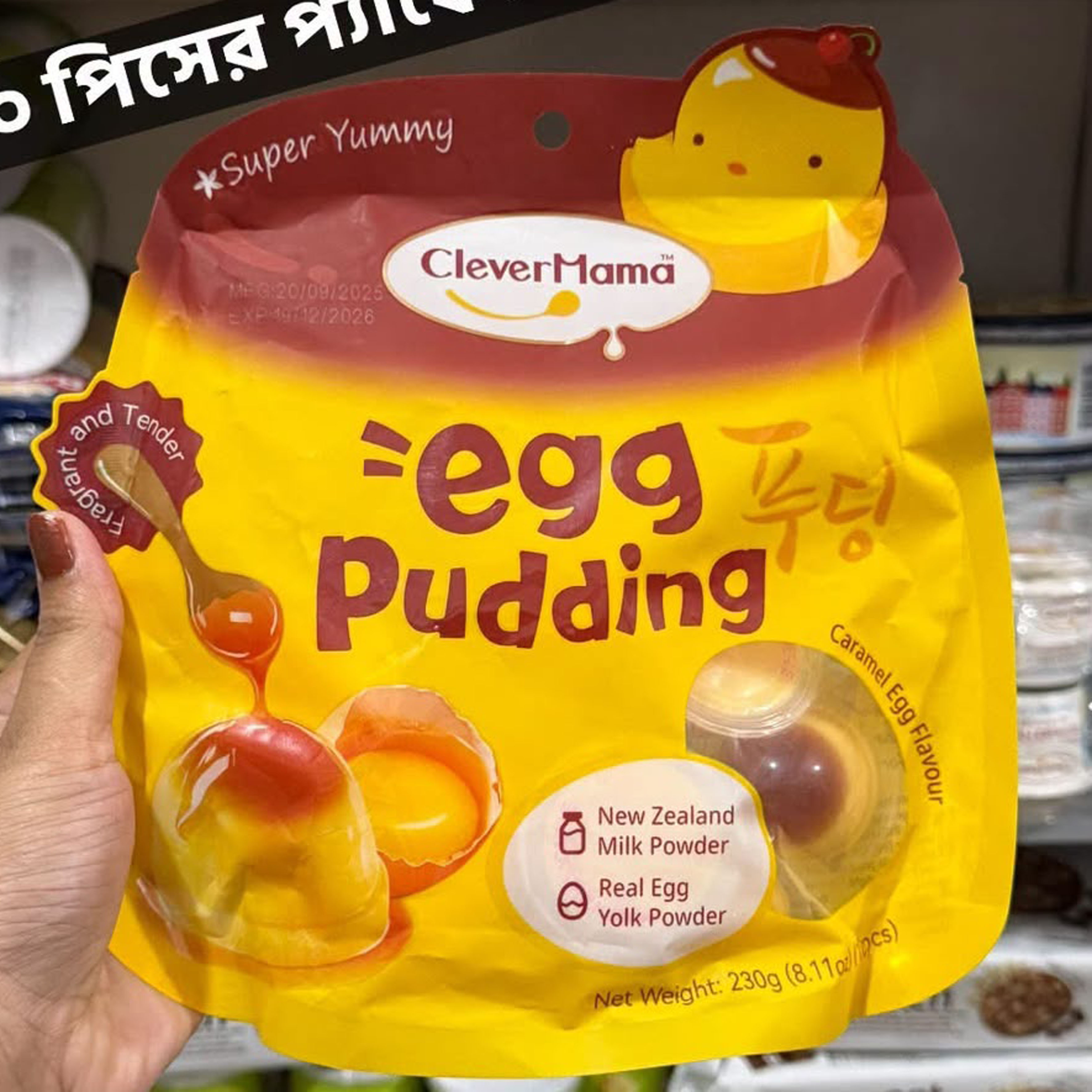 ইয়োগার্ট পুডিং ১০ পিস